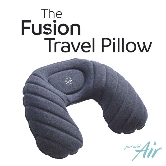 The Fusion Travel Pillow (bleu)